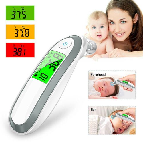 Thermomètre Frontal Bebe et Adultes, Thermometre Medical Numérique