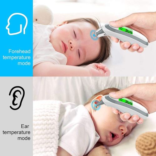 Thermomètre auriculaire numérique pour adultes, enfants et bébés