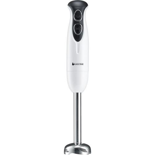 BLACKPEAR BMP 115 Mixeur plongeur - 200W - Pied en inox - 2 vitesses - Blanc