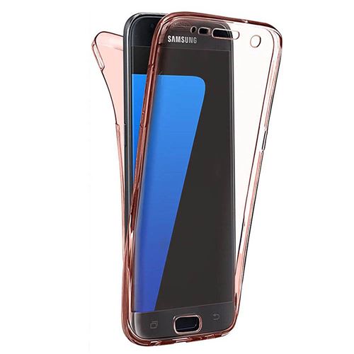 Coque En Gel Intégrale Pour Samsung Galaxy A6 Plus - Rose