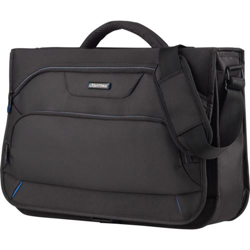 Juscha JU-46119 Sac à bandoulière Lightpak Solar Noir / bleu