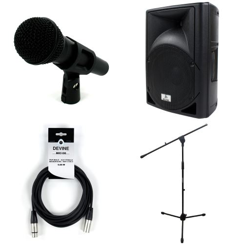 Devine DM 58 + enceinte Artis 10a + accessoires