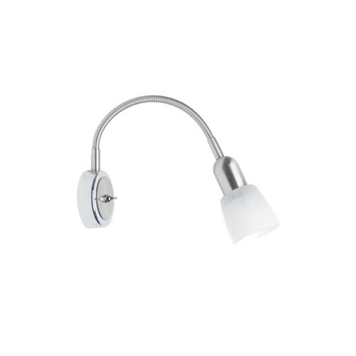 Brilliant Fer, Chrome Spot Patère Flexible Avec Interrupteur Sofia - Image 1