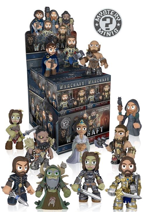 Figurine World of Warcraft Movie Mystery Minis - 1 boîte au hasard / one Random box