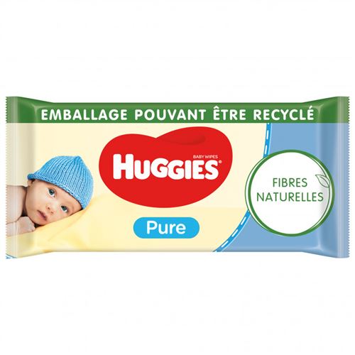 56 Lingettes pour bébé - Pure
