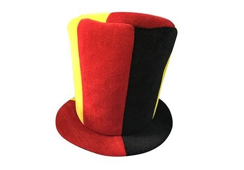 Chapeau Musical Diables Rouges Belges