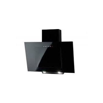 Vertical Cheminee Hotte 50 Cm Noir Hotte Decorative Murale Achat Prix Fnac