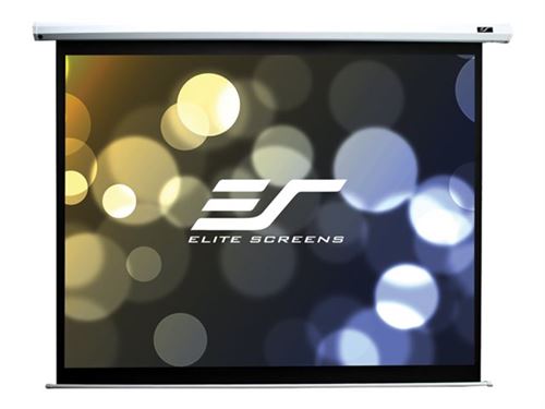 Elite Spectrum Series Electric110XH - Écran de projection - montable au plafond, montable sur mur - motorisé - 110 (279 cm) - 16:9 - MaxWhite - blanc