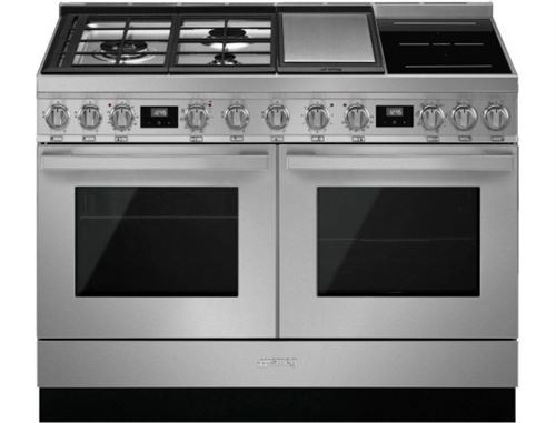 Smeg Piano De Cuisson Portofino 120Cm Mixte Inox - Cpf120igmpx - Image 2
