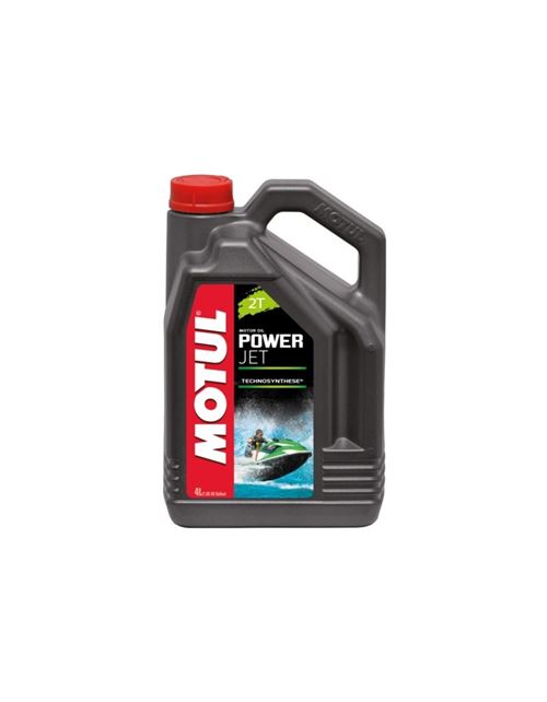 Huile moteur MOTUL Power Jet 2T 100% synthèse 4L