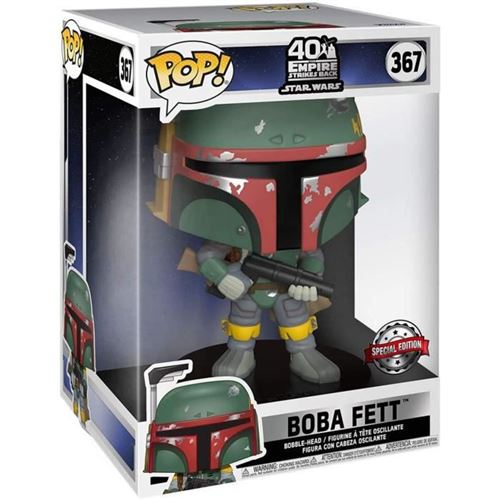 Figurine Funko Pop Star Wars 10"" Boba Fett État correct - Funko reconditionné disponible sur Fnac