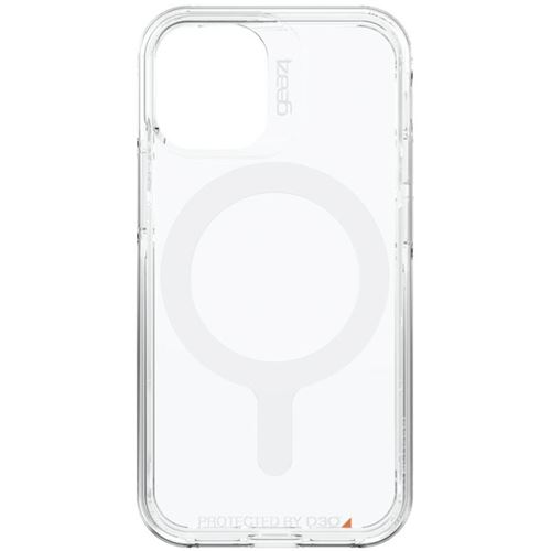 Gear4 Crystal Palace Snap - Achterzijde behuizing voor mobiele telefoon - D3O - transparant - voor Apple iPhone 12 mini
