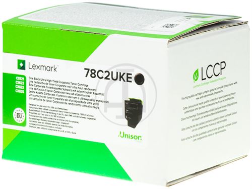 LEXMARK 78C2UKE Cartouche de toner Cartouche laser 10500 pages Noir