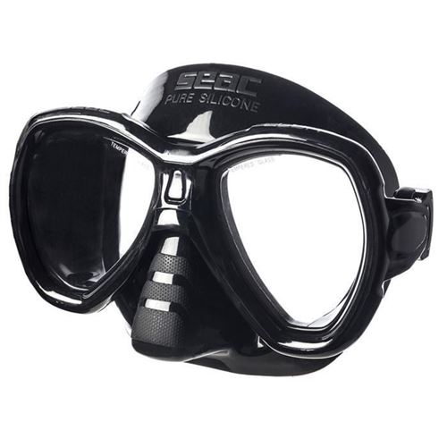 SEAC Masque de Plongée Elba - Adulte - Noir