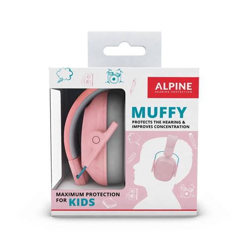 Alpine Muffy Kids Rose Casques et bouchons