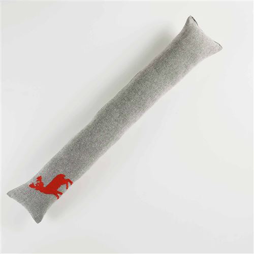 Bas de porte 85 x 15 cm chevrons caribou Gris