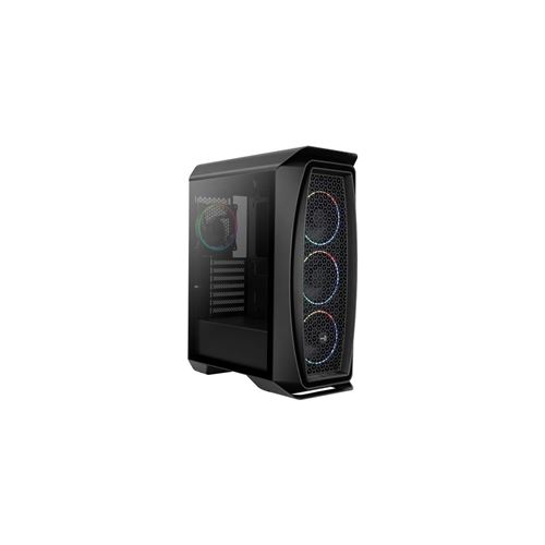Boîtier Demi Tour Micro ATX / Mini ITX / ATX Aerocool Aero One Eclipse RGB LED Ø 12 cm - Noir