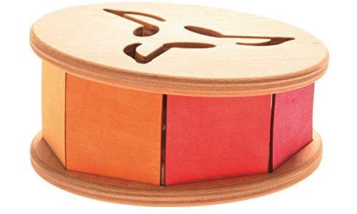 Helga Kreft Helga Kreft90050 16 x 7.5 cm Sonnent Roue Hochet