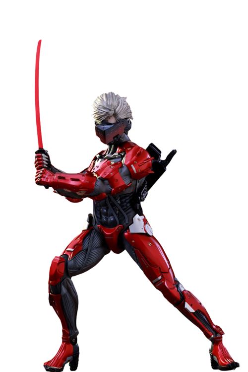 Figurine Hot Toys VGM19 - Metal Gear Rising : Revengeance - Raiden Inferno Armor Version