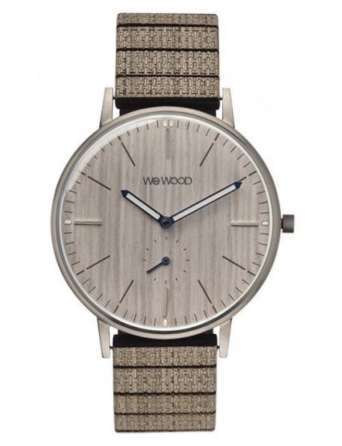 WEWOOD Albacore Silver White Pear - Montre homme en bois