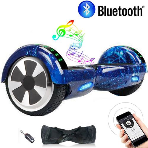 Hoverboard HipHop pneus 10deux moteurs 2*350W LED Lumineux sac de transport et télécommande offerts