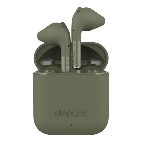 Ecouteurs sans fil Bluetooth R&eacute;ducteur de bruit Certifi&eacute;s IPX4 Vert fonc&eacute;