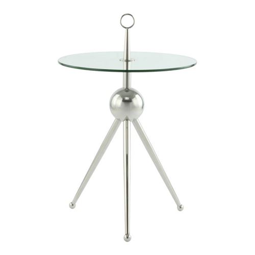 Paris Prix Argent Table D'appoint Design Rodriga 53Cm - Image 3