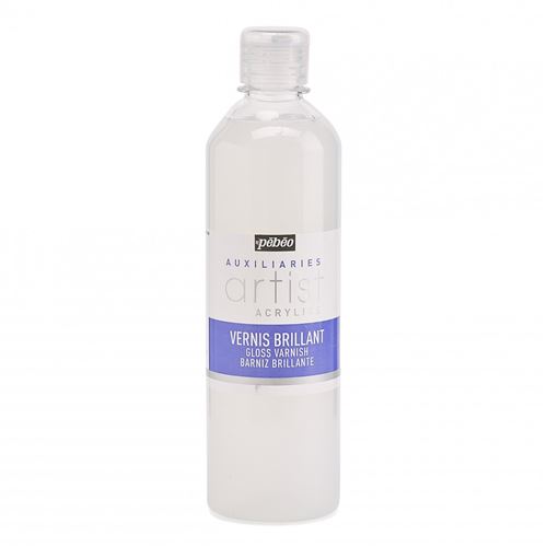Pebeo Vernis Brillant Transparent, 500 ML