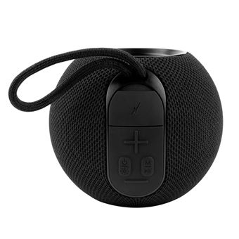 Enceinte TWS Bluetooth 5.3 15W Lumineuse Format Ronde Modèle Party Ball PARTY Noir - 1