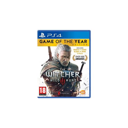 BANDAI NAMCO Entertainment The Witcher 3: Wild Hunt - Game of the Year Edition, PlayStation 4 Standard Anglais