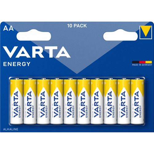 Non Communiqué Varta - Blister De 10 Piles Alcalines Energy Aa - Image 1