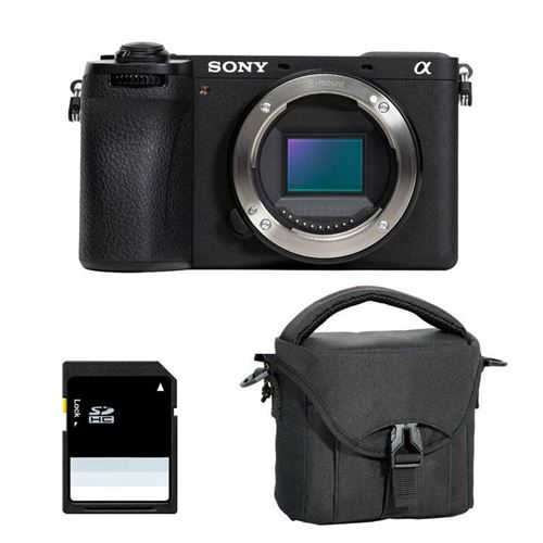 Sony appareil photo hybride alpha 6700 noir nu + sac + sd 8 go