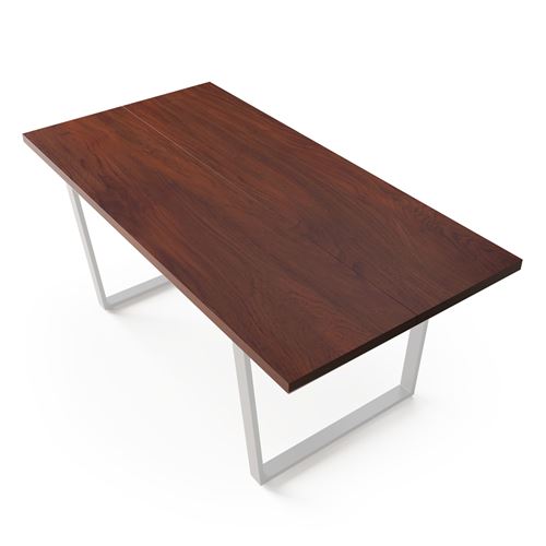 Plateau de Table Blumfeldt Bearsdon 180 x 90 cm pour cuisine et salle à manger Bois stratifié robuste Bois Foncé