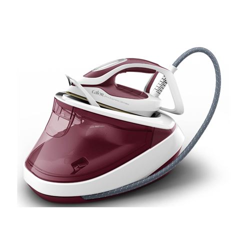 Non Communiqué Gamay Metal/Blanc Calor Pro Express Ultimate Ii Gv9711c0 - Centrale Vapeur - Semelle : Durilium Airglide Autoclean - 3000 Watt