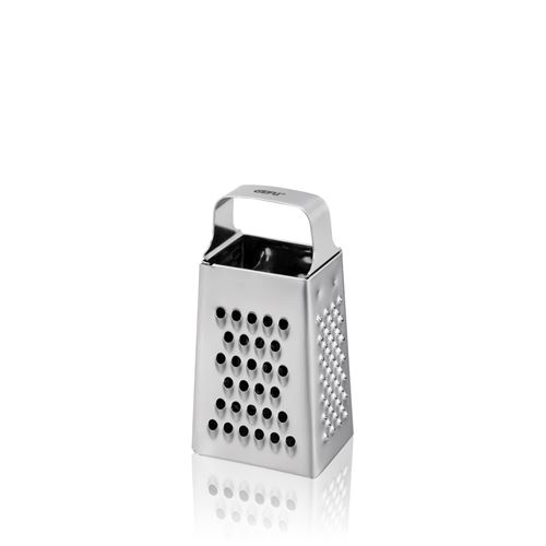Non Communiqué Argent Mini-Râpe Carrée Cubi - Gefu - / Métallique - Acier Inoxydable (Inox)