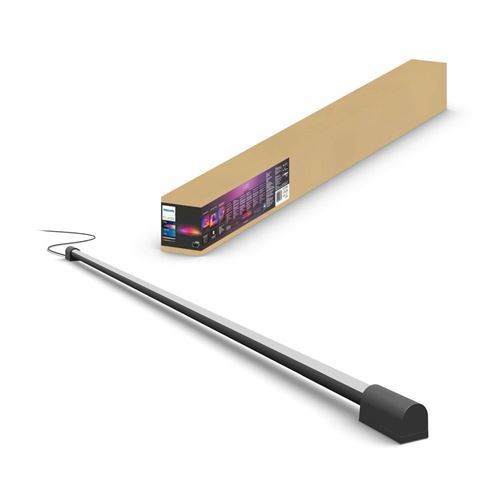 Tube Lumineux Compact Dégradé Play Philips Hue Lrg Noir