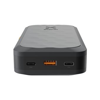 Batterie Externe Xtorm Fuel 5 Series 35W, 20 000mAh, 2x USB-C PD / 1x USB-A, Adapté aux voyages en avion, Compatible pour Samsung ou Android et iPhone ou Apple, Midnight Black