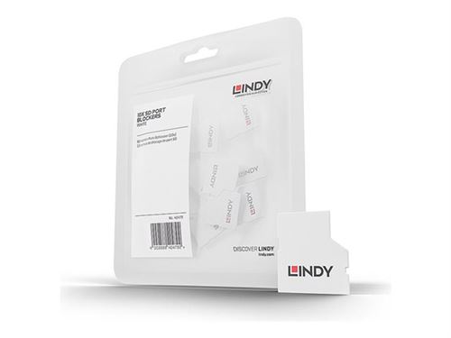 Lindy - Bloqueur de port SD (pack de 10)
