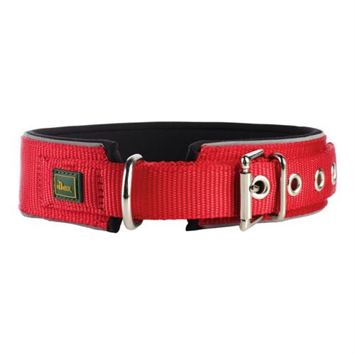 Meilleurs prix pour Collier pour Chien Hunter Neoprene Reflect 3946 cm Rouge