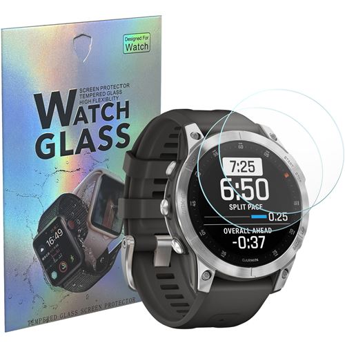 Verre Trempé pour Garmin Epix Gen 2 / Epix Gen 2 Sapphire [Lot de 2] Film Protection  Ecran Montre Anti Rayure Phonillico® - Accessoires bracelet et montre  connectée - Achat & prix