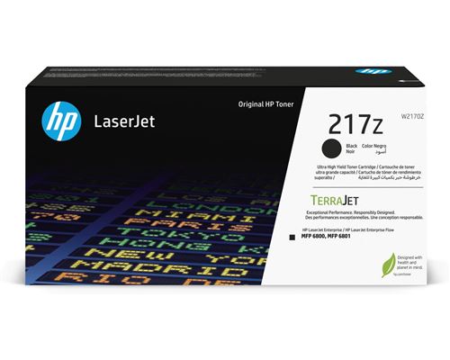 Cartouche de toner LaserJet noire authentique HP 217Z