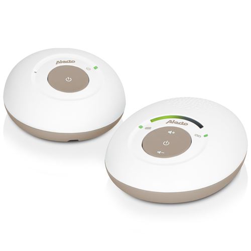Full Eco DECT Babyphone Alecto Baby DBX110BE Blanc-Taupe
