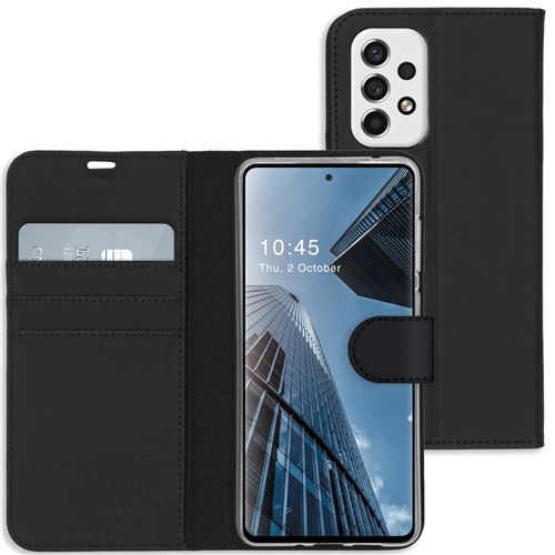 Accezz Protect Series - Étui à rabat pour téléphone portable - silicone, cuir artificiel, polyuréthanne thermoplastique (TPU) - pour Samsung Galaxy A53 5G