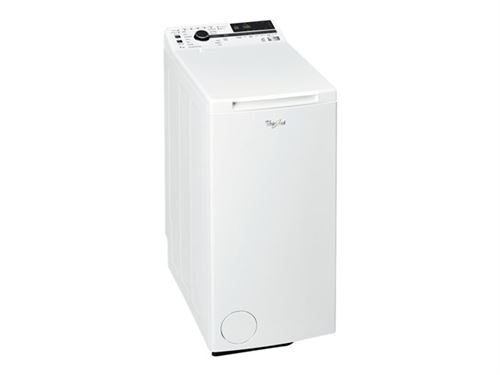 Whirlpool Tdlrb 7222Bs Fr/N - Machine À Laver - Largeur : 40 Cm - Profondeur : 60 Cm - Hauteur : 90 Cm - Chargement Par Le Dessus - 42 Litres - 7 Kg - 1200 Tours/Min - Blanc