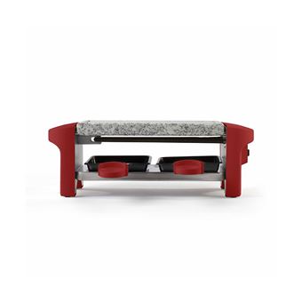 Livoo DOC156RC - Raclette/grill - 350 Watt - rouge