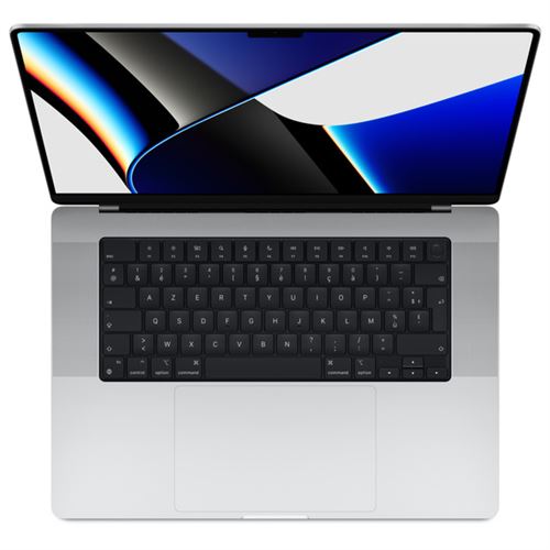 MacBook Pro Retina 16" 2021 M1 Pro 3,2 Ghz 32 Go 512 Go SSD Argent