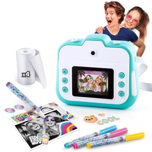 Appareil photo instantané enfant Canal Toys Turquoise - Canaltoys