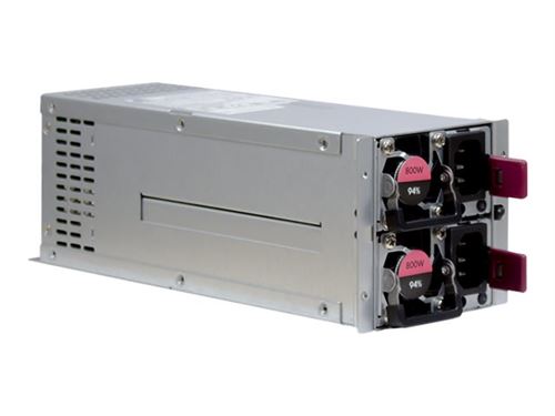 ASPOWER R2A-DV0800-N - Alimentation électrique (interne) - 80 PLUS Platinum - CA 100-240 V - 800 Watt