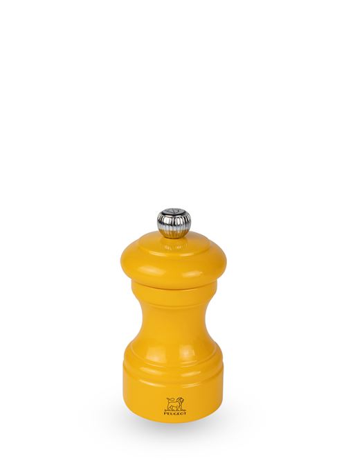 With its warm and sun-kissed saffron yellow finish, the iconic French-made Bistro pepper mill from Peugeot will light up the room and lift your spirits. Bistro
