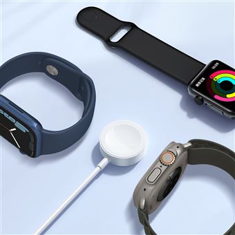 Avizar Câble Chargeur pour Apple Watch Charge Efficace et Sécurisée  Longueur 1m Blanc - Accessoires montre et bracelet - LDLC